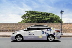 Side view on the IMRL car. Side view on the IMRL car.